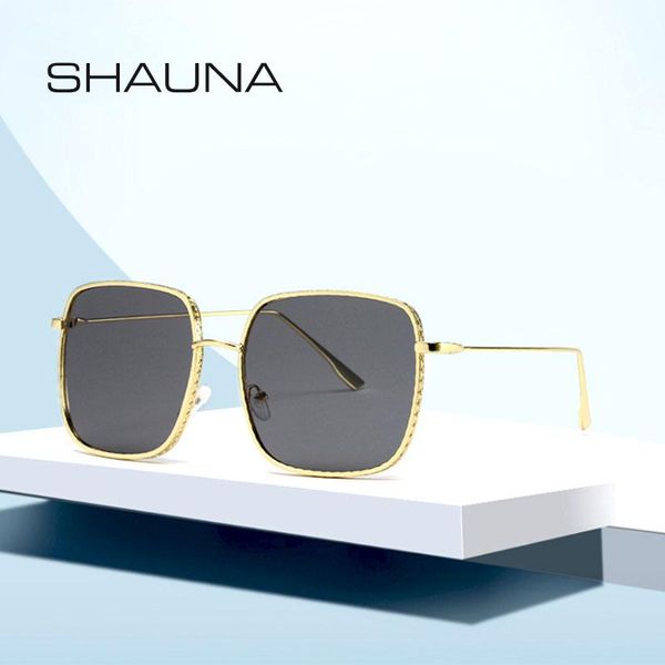 sunglasses shauna oversize women square brand designer gradient shades uv400, White;black
sunglasses shauna oversize women square brand designer gradient shades uv400, White;black