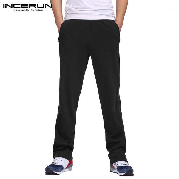 incerun men sweatpants solid joggers casual trousers zipper bodybuilding elastic waist workout streetwear men track pants 20201, Black
incerun men sweatpants solid joggers casual trousers zipper bodybuilding elastic waist workout streetwear men track pants 20201, Black