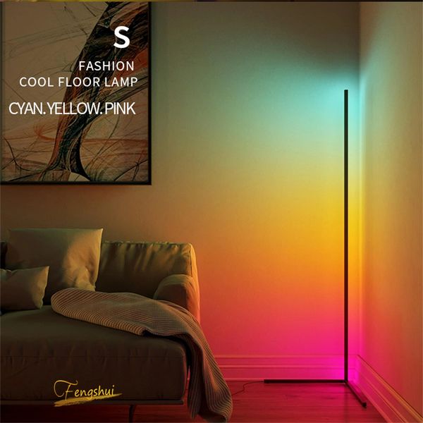 nordic led corner floor lamp atmosphere bedroom bedside living room colorful dimming indoor standing light q1127
nordic led corner floor lamp atmosphere bedroom bedside living room colorful dimming indoor standing light q1127