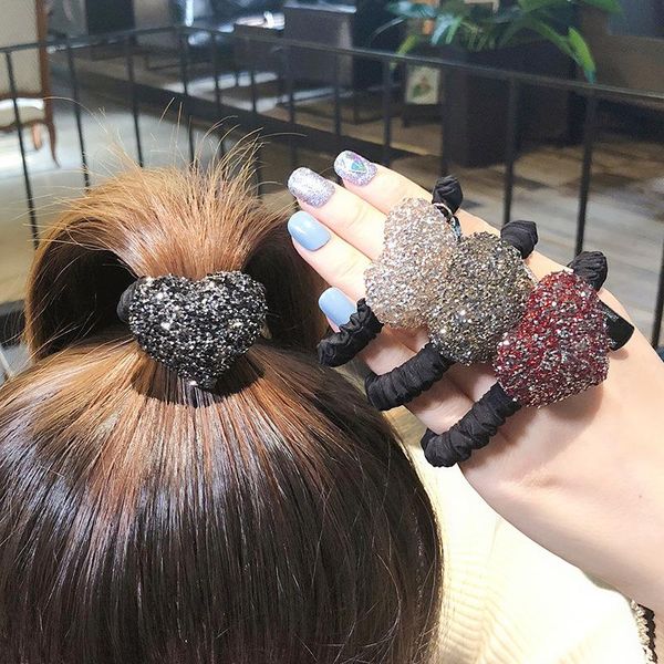 hair accessories fashion crystal heart square elastic bands flash shiny rhinestone jewelry girls hairband korean for women
hair accessories fashion crystal heart square elastic bands flash shiny rhinestone jewelry girls hairband korean for women