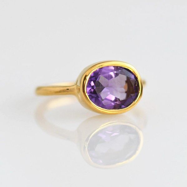 oval amethyst solitaire stacking rings 14k gold purple crystal engagement ring women party jewelry birthstone anniversary gift, Golden;silver
oval amethyst solitaire stacking rings 14k gold purple crystal engagement ring women party jewelry birthstone anniversary gift, Golden;silver