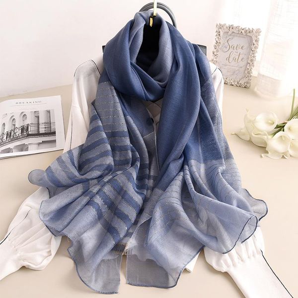 scarves luxury natural silk scarf women classic plaid print shawls and wraps ladies sunscreen scarfs hijab beach stole bandana, Blue;gray
scarves luxury natural silk scarf women classic plaid print shawls and wraps ladies sunscreen scarfs hijab beach stole bandana, Blue;gray