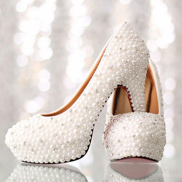 luxurious white high heel bridal dress shoes imitation pearl rhinestone wedding shoes platform lady single gorgeous1, Black
luxurious white high heel bridal dress shoes imitation pearl rhinestone wedding shoes platform lady single gorgeous1, Black