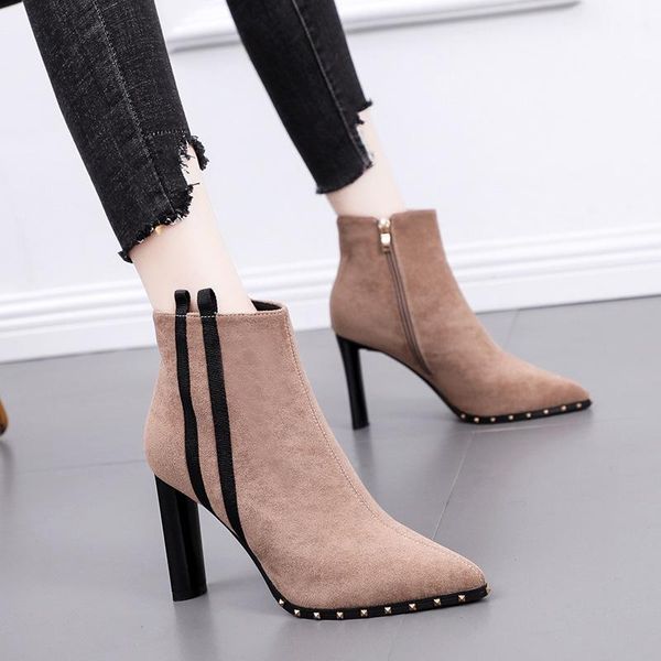 white ankle boots women's rubber shoes rain boots-women winter footwear booties ladies zipper low 2020 rock autumn pointy high, Black
white ankle boots women's rubber shoes rain boots-women winter footwear booties ladies zipper low 2020 rock autumn pointy high, Black