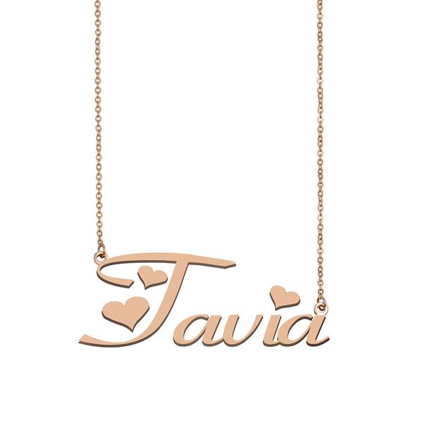 tavia name necklace custom nameplate pendant for women girls birthday gift kids friends jewelry 18k gold plated stainless steel, Silver
tavia name necklace custom nameplate pendant for women girls birthday gift kids friends jewelry 18k gold plated stainless steel, Silver