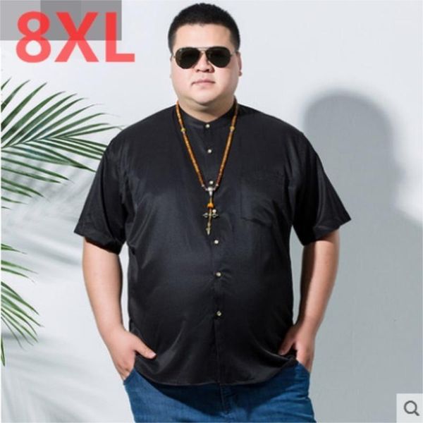 size 8xl 7xl men large short sleeve casual linen social dress shirts male shirt summer camisa masculina1, White;black
size 8xl 7xl men large short sleeve casual linen social dress shirts male shirt summer camisa masculina1, White;black
