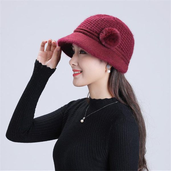 stingy brim hats ouoi mother knitting old man hat female winter woolen thickened middle-aged and elderly warm bowl top, Blue;gray
stingy brim hats ouoi mother knitting old man hat female winter woolen thickened middle-aged and elderly warm bowl top, Blue;gray
