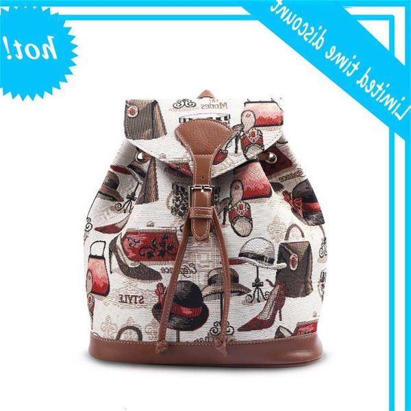 jacquard emmer backpack print pu riem lively mode light luxury drawboard back bag for women girls female 2019
jacquard emmer backpack print pu riem lively mode light luxury drawboard back bag for women girls female 2019