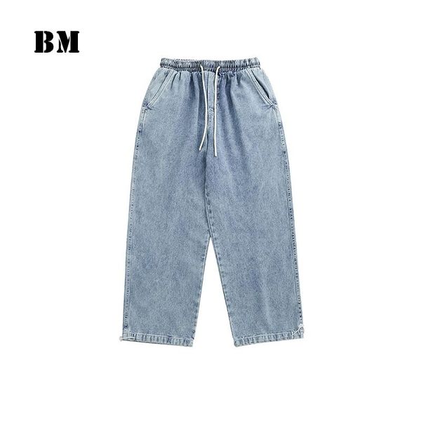 men's jeans 2021 spring loose straight japanese streetwear hip hop denim casual trousers harajuku pants men clothing, Blue
men's jeans 2021 spring loose straight japanese streetwear hip hop denim casual trousers harajuku pants men clothing, Blue