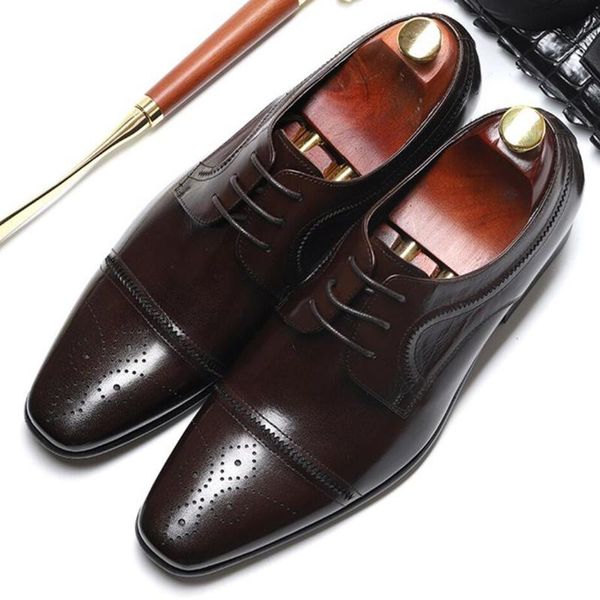 fashion carved man formal dress party shoes genuine leather wedding footwear round toe derby men's breathable brogue flats ss209, Black
fashion carved man formal dress party shoes genuine leather wedding footwear round toe derby men's breathable brogue flats ss209, Black