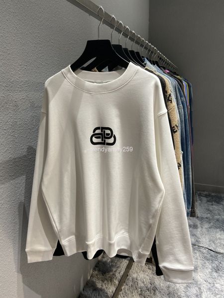 women's hoodies & sweatshirts autumn and winter high version b family lock label printing pullover round neck terry loose men's wo, Black
women's hoodies & sweatshirts autumn and winter high version b family lock label printing pullover round neck terry loose men's wo, Black