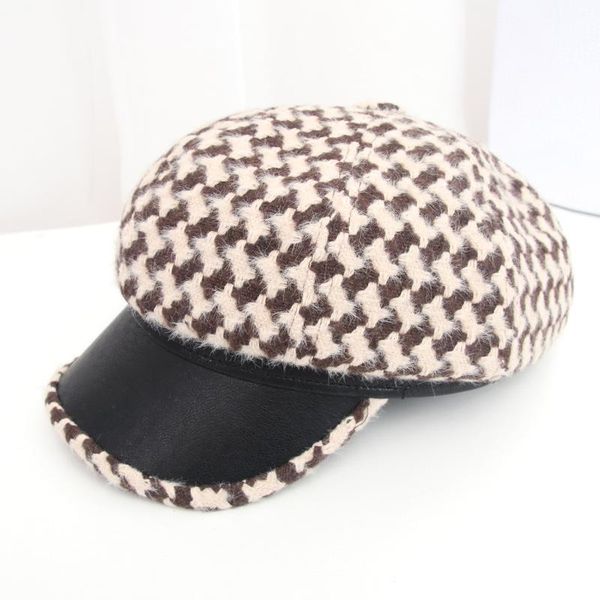 stingy brim hats 2021 autumn winter warm plaid octagonal for women and girl berets painter hat beanie cap 15, Blue;gray
stingy brim hats 2021 autumn winter warm plaid octagonal for women and girl berets painter hat beanie cap 15, Blue;gray