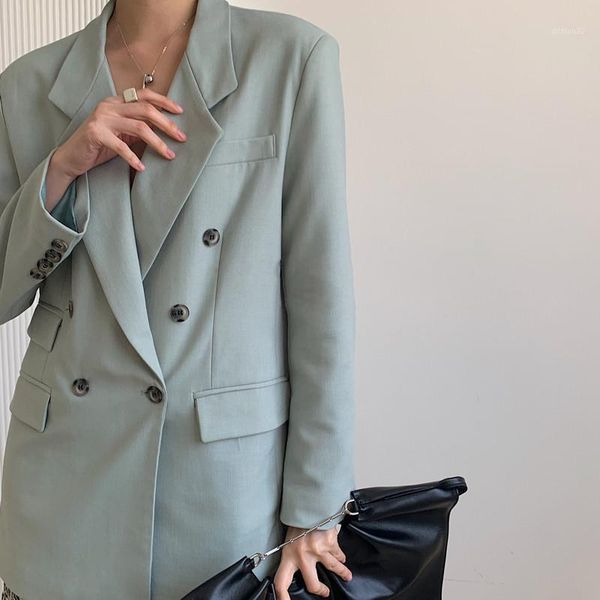 women's suits & blazers blazer jakect designer women office ladies oversize boy blue grey jacket 2021 spring autumn 1, White;black
women's suits & blazers blazer jakect designer women office ladies oversize boy blue grey jacket 2021 spring autumn 1, White;black