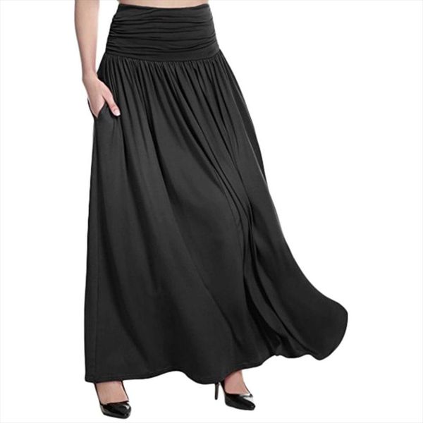 2020 new women high waist solid maxi skirt ladies casual swing gypsy long skirt plus size s 5xl wholesale ad, Black
2020 new women high waist solid maxi skirt ladies casual swing gypsy long skirt plus size s 5xl wholesale ad, Black