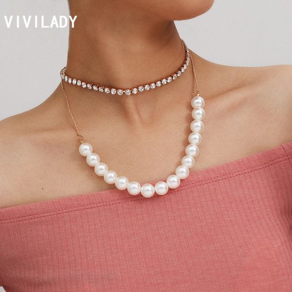 vivilady европейского бренд шарм имитация кристалл имитация pearl женщина choker ожерелье chic модных женская партия jewlery, Golden;silver
vivilady европейского бренд шарм имитация кристалл имитация pearl женщина choker ожерелье chic модных женская партия jewlery, Golden;silver