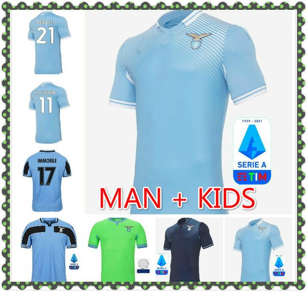 20 21 lazio soccer jerseys 120th anniversary 2020 2021 maglie immobile luis bastos alberto sergej home third men kids kit football shirts, Black;yellow
20 21 lazio soccer jerseys 120th anniversary 2020 2021 maglie immobile luis bastos alberto sergej home third men kids kit football shirts, Black;yellow