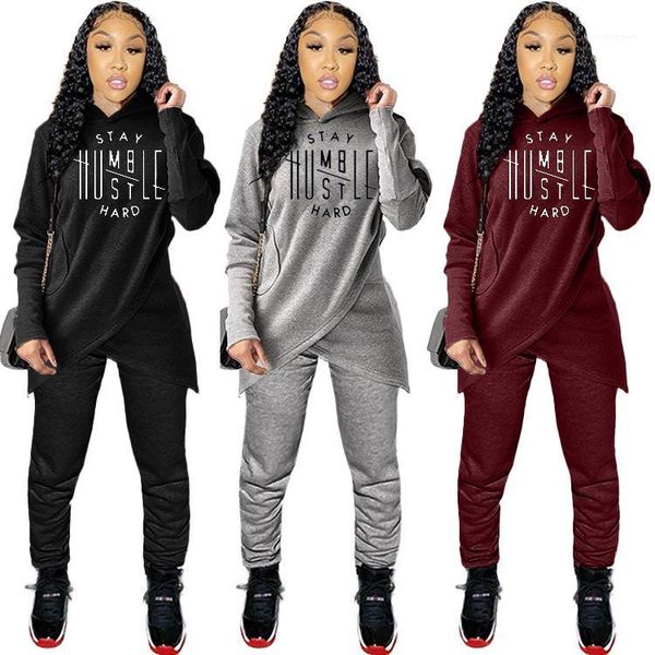 fashion autumn winter women two peice sets asymmetric length womens hoodies hooded letter pattern and pants casual, White
fashion autumn winter women two peice sets asymmetric length womens hoodies hooded letter pattern and pants casual, White