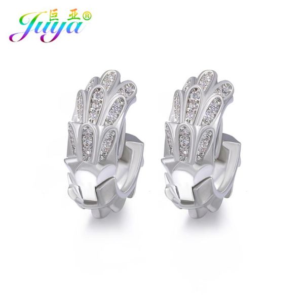 juya 2021 new design fashion earrings supplies micro pave zircon flower hoop earrings for women girls evening party jewelry, Golden;silver
juya 2021 new design fashion earrings supplies micro pave zircon flower hoop earrings for women girls evening party jewelry, Golden;silver