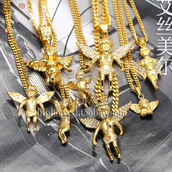ангел ребенка куклы пара ожерелье корейской звезды изысканная малый angel baby charm, Golden;silver
ангел ребенка куклы пара ожерелье корейской звезды изысканная малый angel baby charm, Golden;silver