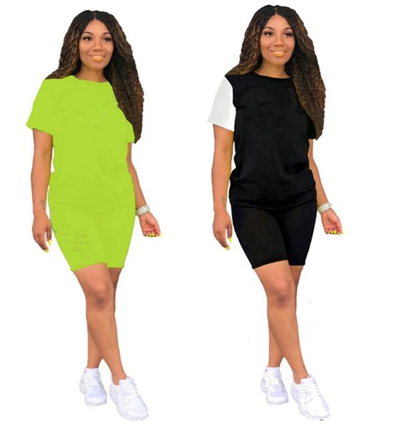 plus size 2x women tracksuits summer two piece set short sleeve t shirt shorts casual letter outfits sports sweatsuits jogger suit 2705, Black;gray
plus size 2x women tracksuits summer two piece set short sleeve t shirt shorts casual letter outfits sports sweatsuits jogger suit 2705, Black;gray