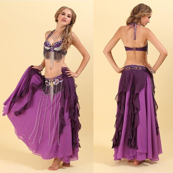 fashion women belly dance costume ladies stage performance female clothes purple 3 piece bra + wasit belt +skirt sets1, Black;red
fashion women belly dance costume ladies stage performance female clothes purple 3 piece bra + wasit belt +skirt sets1, Black;red