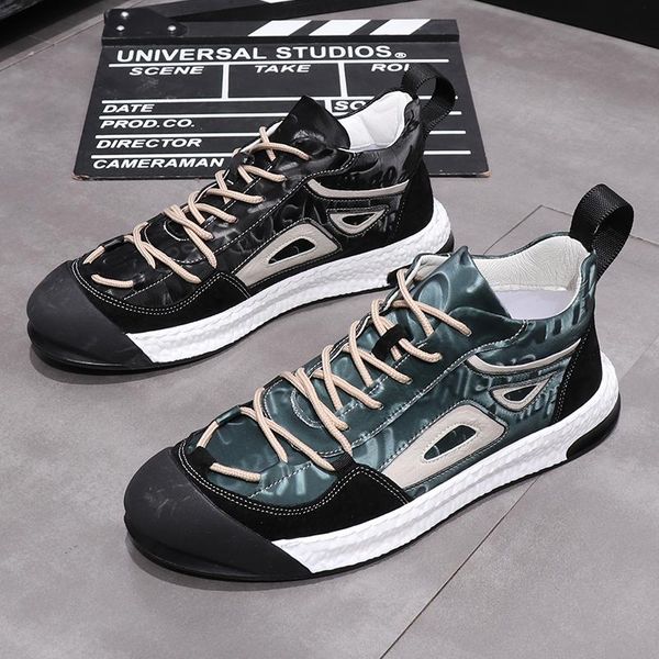 new 2020 young men casual shoes punk designer sneakers hip hop man skateboard tennis shoes zapatillas hombre, Black
new 2020 young men casual shoes punk designer sneakers hip hop man skateboard tennis shoes zapatillas hombre, Black