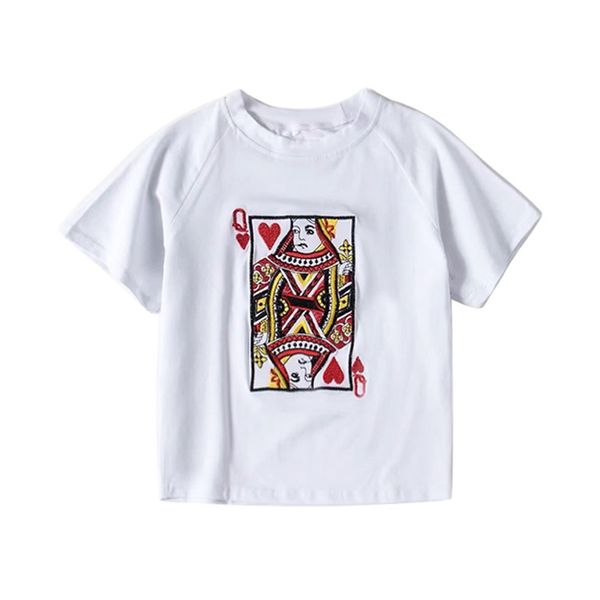 2021 new embroidered poker cards funny t harajuku shirt summer short femme omighty street female harvest disorder 57w7, White
2021 new embroidered poker cards funny t harajuku shirt summer short femme omighty street female harvest disorder 57w7, White