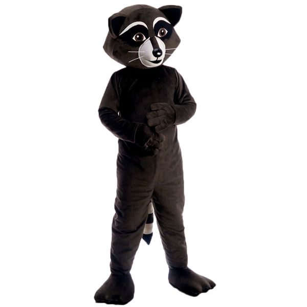 raccoon mascot costume cartoon character size longteng (tm) 0025, Red;yellow
