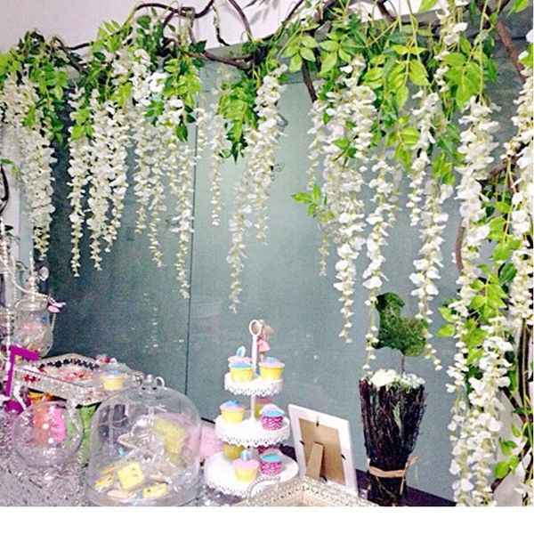 silk wisteria hanging flower artificial flowers vine garland wedding arch decor fake plants foliage rattan trailing faux jllhag
silk wisteria hanging flower artificial flowers vine garland wedding arch decor fake plants foliage rattan trailing faux jllhag