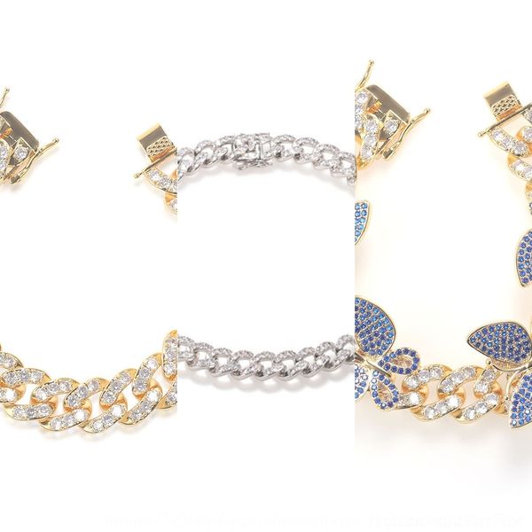 3axzz foxi hand decorated butterfly full of zircon personality bracelet cuba chain popular bracelet hip-hop trend j1ajl, Golden;silver
3axzz foxi hand decorated butterfly full of zircon personality bracelet cuba chain popular bracelet hip-hop trend j1ajl, Golden;silver