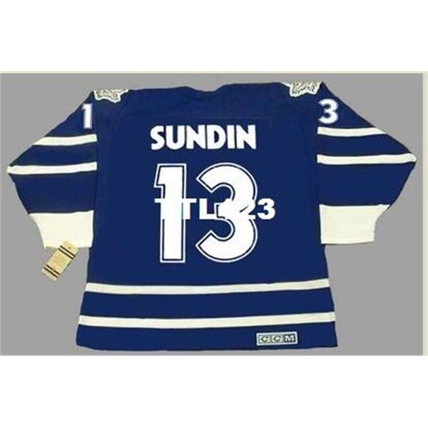 mens #13 mats sundin toronto maple leafs 1998 ccm vintage hockey jersey or custom any name or number retro jersey, Black
mens #13 mats sundin toronto maple leafs 1998 ccm vintage hockey jersey or custom any name or number retro jersey, Black