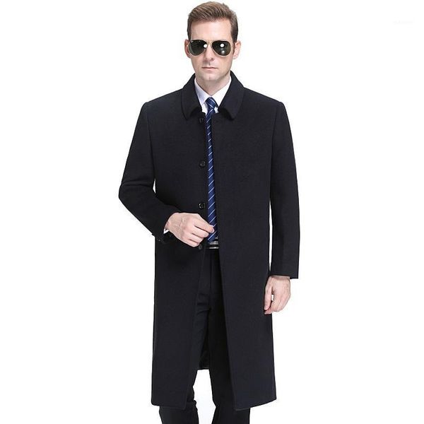 special counter real brand cashmere coat men's middle-aged dad's winter medium long turtleneck heavy woolen coat1, Black
special counter real brand cashmere coat men's middle-aged dad's winter medium long turtleneck heavy woolen coat1, Black