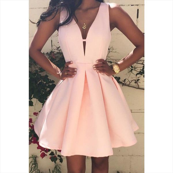 summer sexy женщин платье глубокий v шеи backless рукавов розовый платья клуба партии вечера дамы плиссированные мини-платье, Black;gray
summer sexy женщин платье глубокий v шеи backless рукавов розовый платья клуба партии вечера дамы плиссированные мини-платье, Black;gray