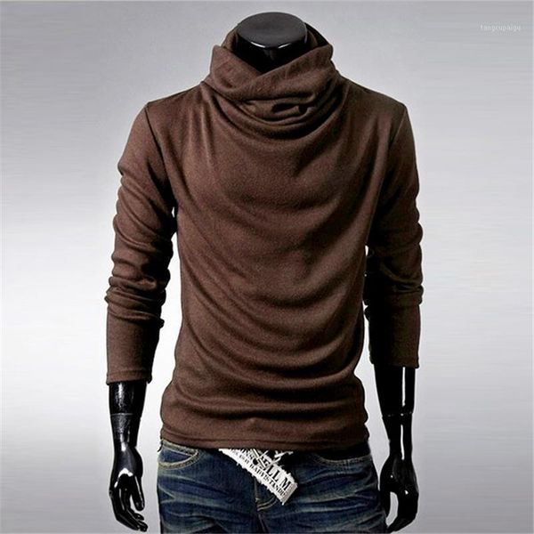 2019 new autumn winter men's sweater men's turtleneck solid color casual sweater slim fit brand knitted pullovers1, White;black
2019 new autumn winter men's sweater men's turtleneck solid color casual sweater slim fit brand knitted pullovers1, White;black