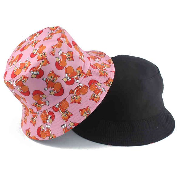 fashion cute pink bucket hat summer travel beach fishing sun hats for women animal fox print hip hop cap men, Blue;gray
fashion cute pink bucket hat summer travel beach fishing sun hats for women animal fox print hip hop cap men, Blue;gray
