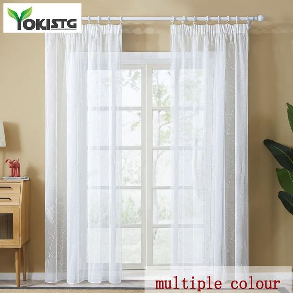 yokistg geometric sheer curtains for living room window curtain decoration modern tulle nordic style window treatmen bbymux
yokistg geometric sheer curtains for living room window curtain decoration modern tulle nordic style window treatmen bbymux