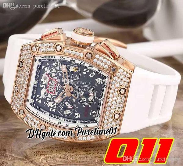 2022 a21j automatic mens watch rose gold dimaonds bezel big date black skeleton dial white rubber strap super edition puretime01 rg-c3, Slivery;brown
2022 a21j automatic mens watch rose gold dimaonds bezel big date black skeleton dial white rubber strap super edition puretime01 rg-c3, Slivery;brown