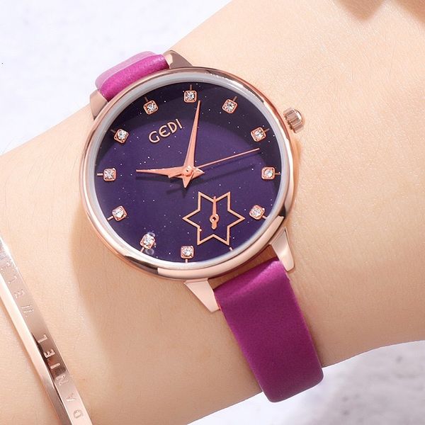fashion diamond purple dial ladies watch personality green leather strap quartz women's watch gift for women relojes para mujer, Slivery;brown
fashion diamond purple dial ladies watch personality green leather strap quartz women's watch gift for women relojes para mujer, Slivery;brown