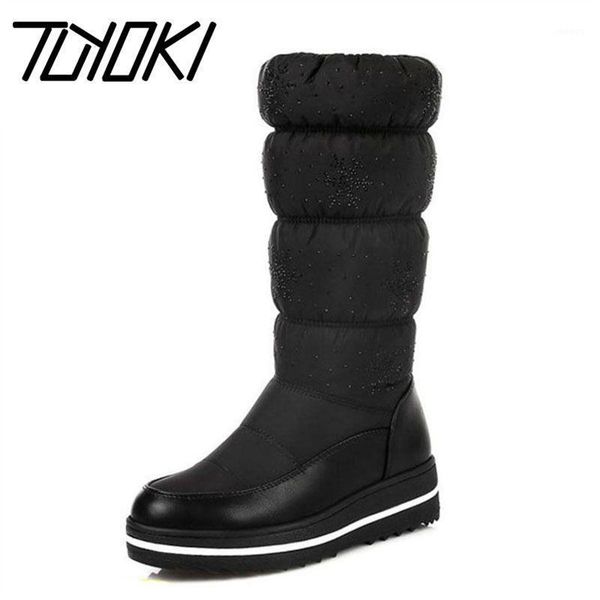 tuyoki size 35-44 ladies wedges mid calf winter boots women thick platform slip on shoes women thick fur warm snow botas1, Black
tuyoki size 35-44 ladies wedges mid calf winter boots women thick platform slip on shoes women thick fur warm snow botas1, Black