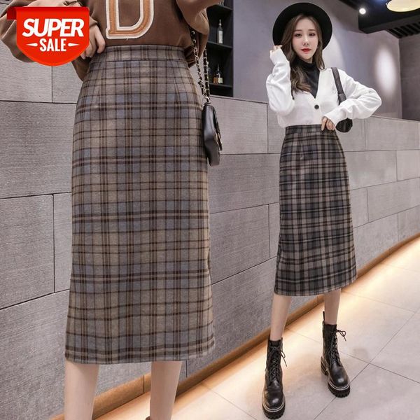 jxmyy fashion new product bag hip skirt mid-length autumn and winter retro high waist a-line plaid wool skirt female #zh6j, White;black
jxmyy fashion new product bag hip skirt mid-length autumn and winter retro high waist a-line plaid wool skirt female #zh6j, White;black