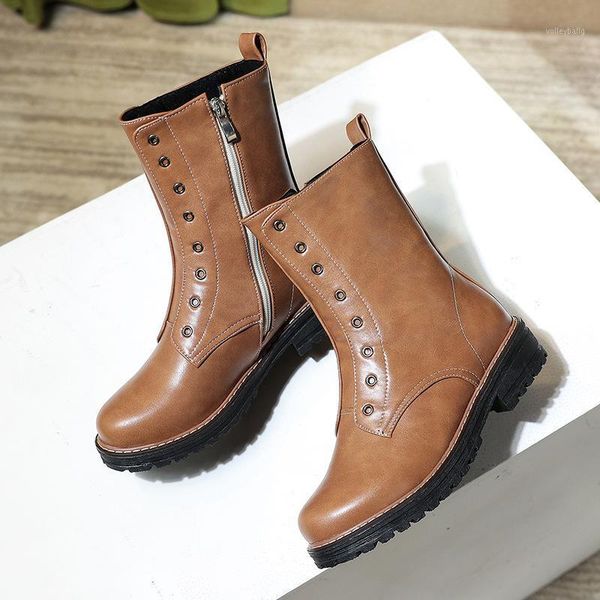 brand women's shoes winter boots lady round toe boots-women fashion large size 2020 rubber low autumn mid calf square1, Black
brand women's shoes winter boots lady round toe boots-women fashion large size 2020 rubber low autumn mid calf square1, Black