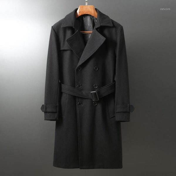 2020 new casual double side wool winter long coat men good quality plus size kurtki zimowe meskie1, Black
2020 new casual double side wool winter long coat men good quality plus size kurtki zimowe meskie1, Black