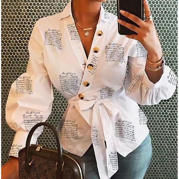 fashion womens casual loose button down shirt long sleeve blouse blusas mujer de moda bandage streetwear outfits clothes1, White
fashion womens casual loose button down shirt long sleeve blouse blusas mujer de moda bandage streetwear outfits clothes1, White