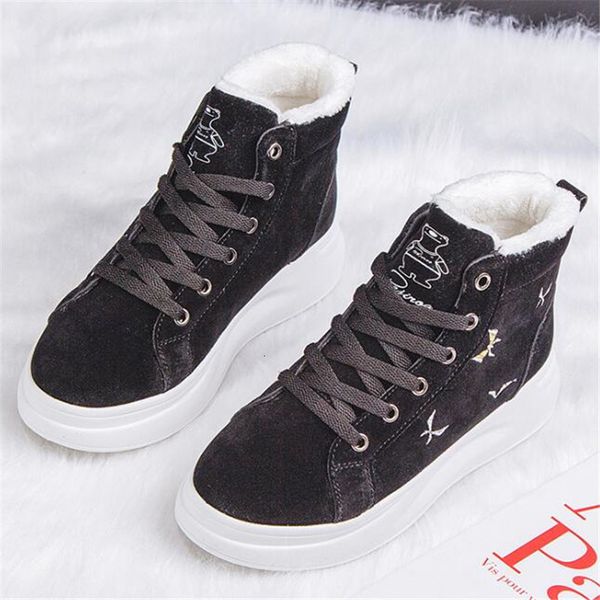 women's cotton 2021 new plus velvet high winter all-match snow boots fashion shoes zvi2, Black
women's cotton 2021 new plus velvet high winter all-match snow boots fashion shoes zvi2, Black
