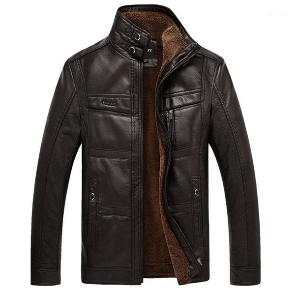 leather jacket men coats plus 5xl quality outerwear men business winter faux fur male clothes fleece1, Black;brown
leather jacket men coats plus 5xl quality outerwear men business winter faux fur male clothes fleece1, Black;brown
