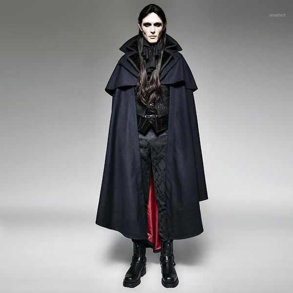 punk gothic halloween dark vampire count bat cape loose sleeveless overcoats steampunk blue men hoodie cape long cloak coats1, Tan;black
punk gothic halloween dark vampire count bat cape loose sleeveless overcoats steampunk blue men hoodie cape long cloak coats1, Tan;black