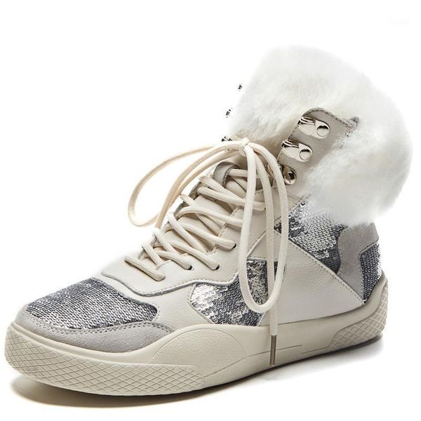 2020 new arrival ankle boots for women lace up genuine leather boots comfortable flat shoes woman winter snow round toe1, Black
2020 new arrival ankle boots for women lace up genuine leather boots comfortable flat shoes woman winter snow round toe1, Black