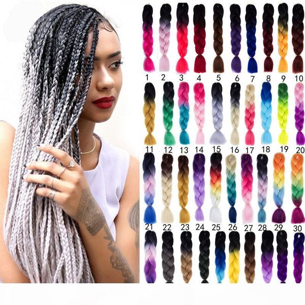 jumbo braiding hair synthetic kanekalon hair two tone ombre gray black blue pink color crochet braids premium high temperature fiber hair
jumbo braiding hair synthetic kanekalon hair two tone ombre gray black blue pink color crochet braids premium high temperature fiber hair