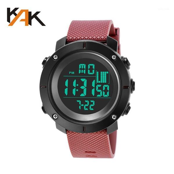 wristwatches fashion high-end men's led digital 30m waterproof watch multi function electronic clock reloj de hombre 2021 wd31, Slivery;brown
wristwatches fashion high-end men's led digital 30m waterproof watch multi function electronic clock reloj de hombre 2021 wd31, Slivery;brown
