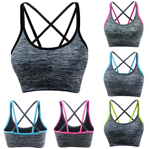 women's removable padded sports bras lingerie support workout yoga bra for running jogging work out and bodybulid, Red;black
women's removable padded sports bras lingerie support workout yoga bra for running jogging work out and bodybulid, Red;black